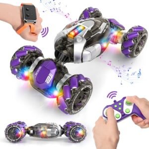 Nicella Gesture Sensing RC Stunt Car Buy Now Pay Later RC Cars Remote Control Transformer Toys for Kids Ages 5 6 7 8 9 10 11 12 Years