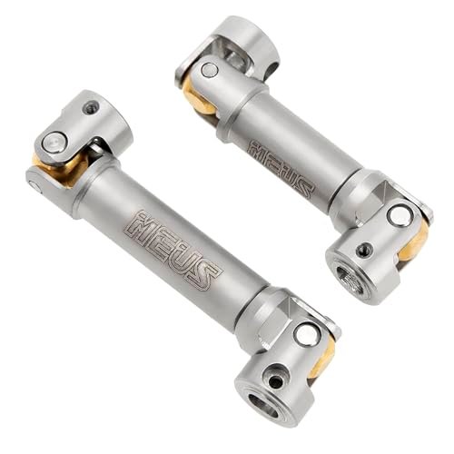 MEUS RACING Ascent 18 Driveshaft Front and Rear Drive Shaft Upgrade Parts for Redcat RC Rock Crawler