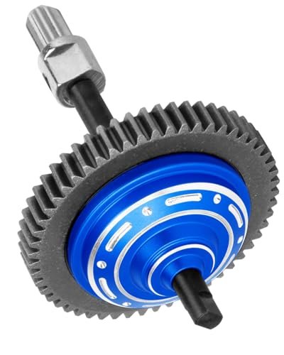 RC Airplanes Albuquerque 54T #45 Steel Main Gear Differential Case Upgrade for 1/10 Slash Rustler Stampede Hoss 4X4 VXL Models Navy Blue
