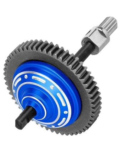 RCMYou RC 54T Center Differential Upgrade Part for Gas RC Trucks 4X4 Slash Rustler Stampede Hoss Models Navy Blue