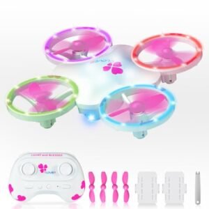 Saint Princess RC Boat for Kids Ages 6 12 Remote Control Speedboat with Rechargeable Battery and LED Lights Perfect Gift for Birthday Christmas and Summer Fun