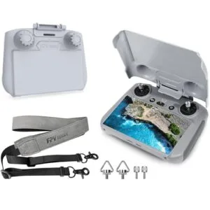 DJI Mini 4 Pro RC 2 Sun Hood Cover and Neck Lanyard Bundle for M RC Pro Enhanced Screen Protection and Comfort
