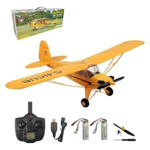 Park10 Toys A160 GTA 5 RC Plane 3D6G Mode 5 Channels Stunt Remote Control Aircraft with Brushless Motor and 2 Batteries