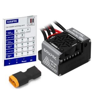 GOUPRC 100A Brushless ESC Waterproof Electric Speed Controller for 1 10 Scale RC Truck Accessories