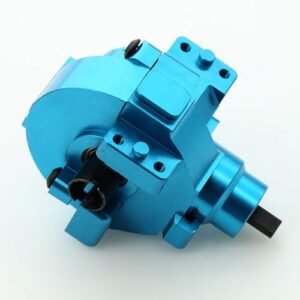 Dantenron 1 10 RC Electric Car Front Drive Diff Gear Box Assembly Set Upgraded Parts Compatible with Himoto RC Parts HSP Redcat Volcano EPX 94106 94107 94108 94111 94123 Blue