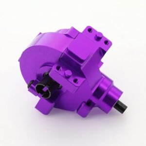 Dantenron 1/10 RC Electric Car Front Drive Diff Gear Box Assembly Set Upgraded Parts Compatible with 1:10 Car HSP Redcat Himoto Volcano EPX 94106 94107 94108 94111 94123 (Purple)