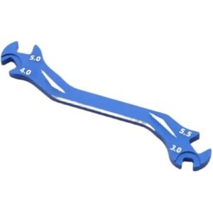 Dantenron RC Multi Function Wrench Turnbuckle Nut Ball Joint Remover Tool Aluminum Alloy for Repair RC Car Truck Boat Drone Airplane