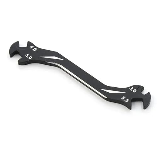 Dantenron RC Multi Function Wrench Turnbuckle Nut Ball Joint Remover Tool Set for RC Boat Repair 3mm 4mm 5mm 5.5mm Aluminum Alloy