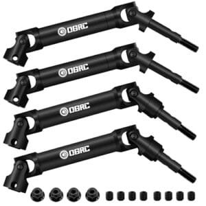 OGRC Front and Rear CVD U Joint Steel Driveshaft RC 1/10 Parts for Traxxas Slash Stampede Hoss Rustler VXL 4X4 Platinum Ultimate Update