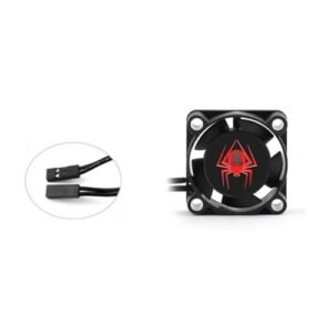 Dantenron RC Motor Cooling Fan High Speed Heatsink 28000RPM for Brushed or Brushless RC Motor 25mm to 50mm ESC Fans 6V 8.5V Compatible with 1/10 1/8 1/12 Truck Off Road Crawler Car