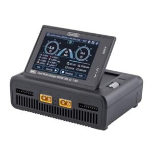 SoloGood ToolkitRC M8D Touch Screen Dual Channels Charger MAX 1600W 50A 3.5 Flip Screen 65W Fast Charger for 1 8S RC Lipo LiHV Life Battery Fast Lap RC Hobbies Lompoc CA
