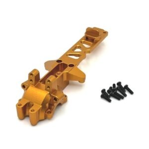 Wozia 16160 Metal Front Gearbox Cover Parts for Hyper Go and MJX 1/16 RC Cars Aluminum Alloy Replacement Accessories Gold Free RC Car Plans
