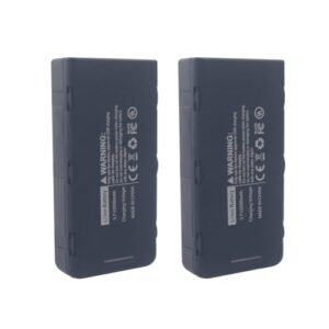 Fytoo 2PCS 3.7V 2000mah Lipo Battery for S116 Aerial Quadcopter Folding RC Drone Battery Black