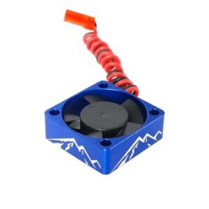 XSYGO Aluminum Alloy RC Motor Cooling Fan 30x30mm 28000RPM for Mugen RC Car 540 550 Brushless Motor Blue