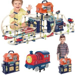 Playmobil RC Crane with Building Section Construction Toy Set for Kids 60232 360 Degree Rotation Remote Control Crane