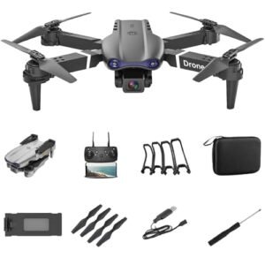 Brushless Motor Drone With 4K Camera for Adults High Definition Aerial Photography Obstacle Avoidance and Four Aircraft Positioning