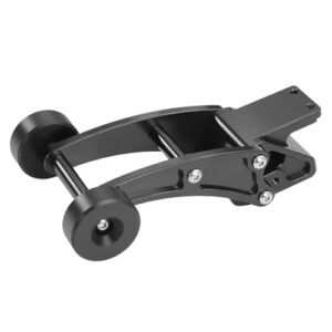 FACCNOY Adjustable Metal Wheelie Bar for MJX Hyper Go 14210 14209 H14BM High Speed RC Brushless Remote Control Car Upgrades 14120 Compatible with 2.8 RC Street Tires Black