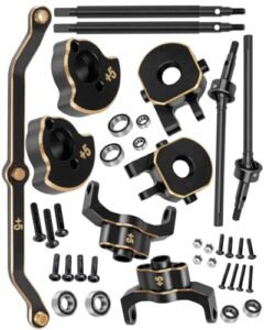 hopsupRC Brass Axles Widening Set for 1/18 TRX4m Crawler Car Enhance Your RC Willey on Stephanie Experience