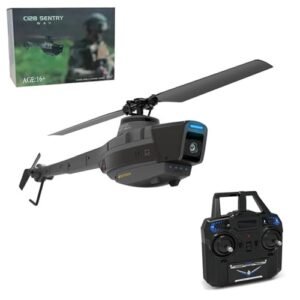 C128 RC Helicopter Germany 2.4G 4CH Remote Control Helicopter with 1080P Camera for Adults RTF