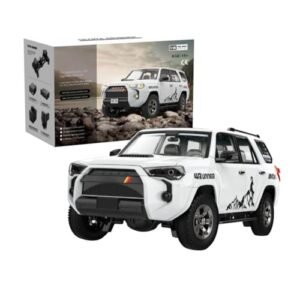 FunXylophy RC Off Road Car HG 52 1 18 Scale 2 4GHz Electric Brushed 4WD Truck Model Creative Car Gifts for Adults Standard RTR Version White Perfect for RC Willey Furniture Reno Enthusiasts