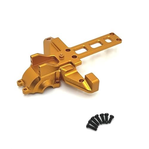 ZLiT Front Rear Gearbox Cover Wave Box for MJX Hyper Go 1/16 16207 16208 16209 16210 H6V3 M162 M163 RC Field Box RC Airplane Accessories Gold Rear