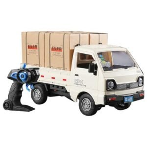GoolRC 1 10 Scale RC Pickup Truck 2.4GHz All Terrain Remote Control Car with Spray and Light for Kids and Adults