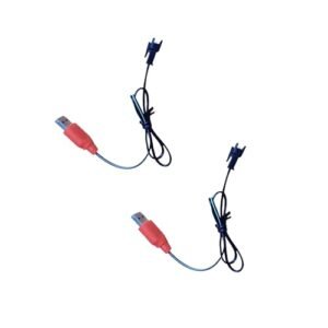 Jixin Xyzhi 3.7V 500mA USB Charger Cable with SM 2P Connector Plug for RC Car Ni MH Ni CD Battery RC Willey Wiki