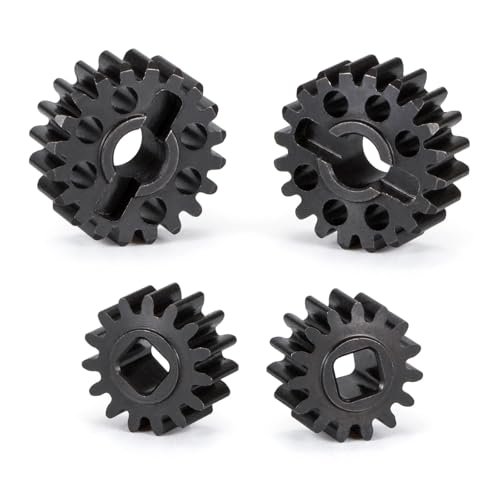 HooCrawler Heat Treated Steel Gear Set for F9 Panther RC Jet Axial 1/10 Capra SCX10 III AR45 Portal Axle 12T 23T