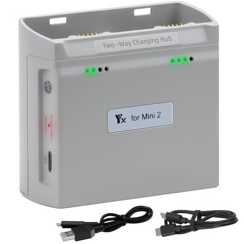 LYONGTECH RC Battery Charge Time Calculator Multifunction Parallel Charger for DJI Mini 4K 2 2 SE Mini SE Drone Dual Batteries Accessories