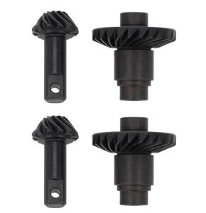 MEUS Racing TRX4M Overdrive Differential Gear Helical Diff Gears Set 12 22T for Traxxas TRX4M Bronco Defender K10 F150 1/18 RC Crawlers Upgrades Parts 2 Sets RC Differential Gears