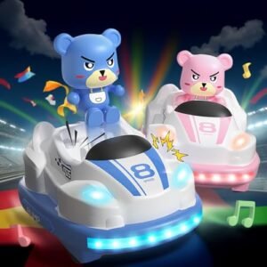 Velasko RC Bumper Cars Set of 2 Remote Control Cartoon Bumper Cars for Kids Are RC Cars a Waste of Money
