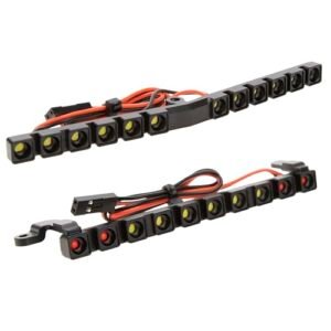 MEUS RACING Vanquish RC Light Bar LED Roof Light Tail Light Kit for 1 10 Scale Crawler Upgrades