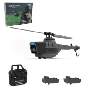 ROUASD F645 RC Helicopter with 1080P Camera 4CH 2.4G Single Rotor Brushless Remote Control Helicopter with 6 Axis Gyro Optical Flow Positioning Ready to Fly