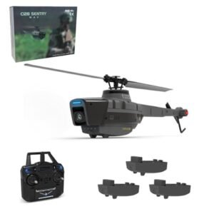 ROUASD Expedition RC Helicopter C128 4CH 2.4G Brushless Remote Control with 1080P Camera and 6 Axis Gyro