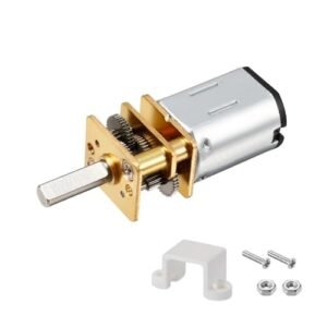 XYRSTOLR 3V 15RPM Geared Motor Micro DC Gear Motor Full Metal Gearbox GA12 N20 Ideal for Onyx RC Motors