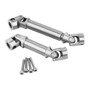Pothyes Ascent 18 Stainless Steel Center Driveshafts Upgrade for Redcat Ascent 18 1/18 RC Crawler Best Tires for RC Crawler