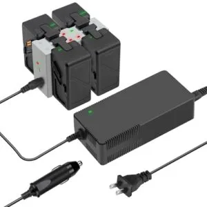 LYONGTECH Wall and Car Battery Charger for DJI Avata 1 4 in 1 Rapid Multi Parallel Charging Hub Perfect for RC Car Tracks in California