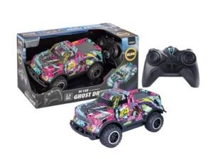 Revell Adventskalender RC Truck Ghost Driver Remote Control Toy Car with LED Lights for Kids 6 7 8 9 10 Years Old Boys Girls Purple