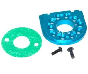 Tamiya TT02 TT02B TT02D TT02T Aluminum Alloy Motor Mount Upgrade Heat Sink 54558 51530 Blue