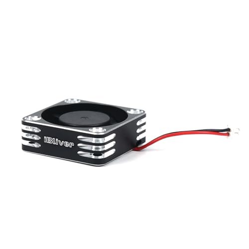 iBlivers G174 RC Car 30mm Motor Cooling Fan Heatsink 28000RPM Brushless ESC Cooling Fan for 1/8 1/10 540 550 Motor