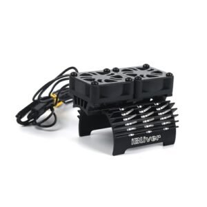 iBlivers RC Cooling Fan Two 8.4V 27000RPM Aluminum for Vaterra RC Car Motor Diameter 40 42mm 1 8 1 10 Scale