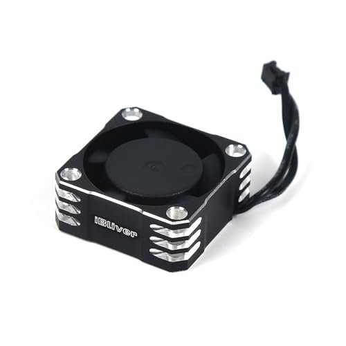 iBlivers Destiny RC Car 25mm Motor Cooling Fan Heatsink 32000RPM Brushless ESC Cooling Fan for 1/8 1/10 540 550 Motor