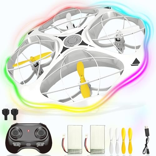 Lawfig SO33G RC Helicopter Mini Drone for Kids and Beginners with Colorful LED Lights and 360 Flip