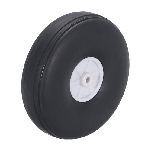 MECCANIXITY RC Plane Wheel Spats 2.76 x 1.06 x 0.15 Inch PU Sponge Wheels for DIY RC Model Aircraft
