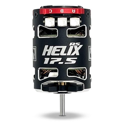 FANTOM RACING 17.5T Helix RS Racing Sensor Motor for RC BRUSHLESS CAR Buggy TRUGGY Perfect for Your RC Willey Bookcase Setup