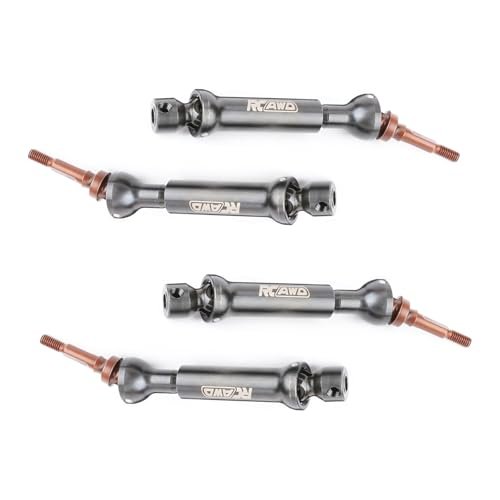 RCAWD S2 Tool Steel RC Tire Break In Tool Drive Shaft for 1/10 Slash Upgrades Heavy Duty Driveshaft