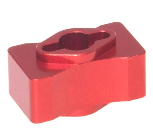 Team Associated DR10 RC Drag Car Body Differential Locker Spool Upgrade Aluminum Alloy Straight Shaft Part Red