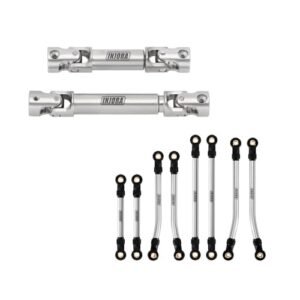 INJORA Stainless Steel Center Drive Shafts High Clearance Links for Redcat Ascent 18 1 18 RC Crawler Upgrade