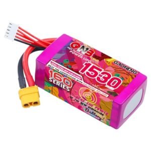 GAONENG GNB 4S 1530mAh LiPo Battery 14.8V XT60 160C for Brushless FPV Racing Drone 180mm to 330mm
