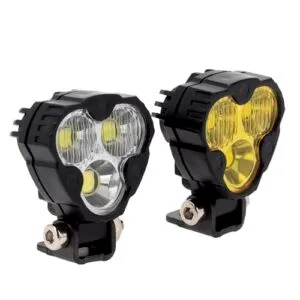 MEUS RACING 1/10 Scale RC Car Parts LED Lights Kit for Axial SCX10 90046 Wraith Traxxas TRX4 TRX6 Redcat Gen8 Upgrades 2pcs Clover Lights
